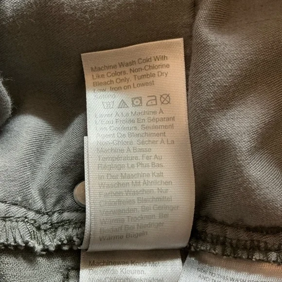 J. Crew Vintage Slim Straight Gray Corduroy Pants Sz 26P - Picture 9 of 16